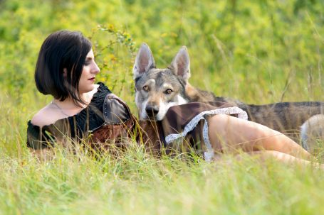 Wolfshundeshooting, Wolf, Wolfshund, Fotoshooting mit Wolfshund, Tschechoslowakaisch